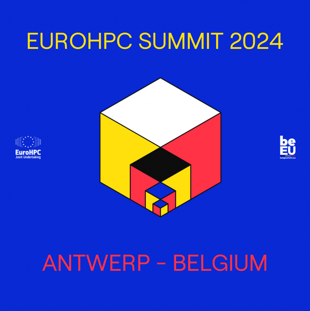 EuroHPC Summit 2024 Antwerpen, Belgium Logo